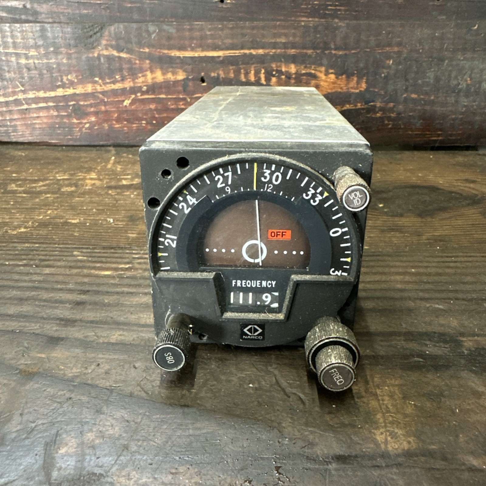 Narco Avionics Nav-11 VOR/ LOC/NAV Indicator As Is