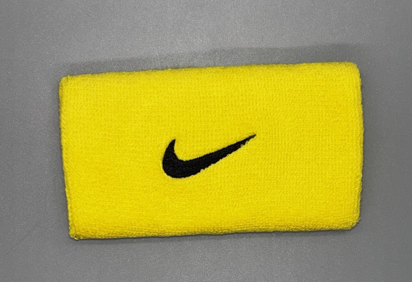 NEW Nike Oregon Ducks Team Issued Doublewide Wristband Adult One Size Fits Most