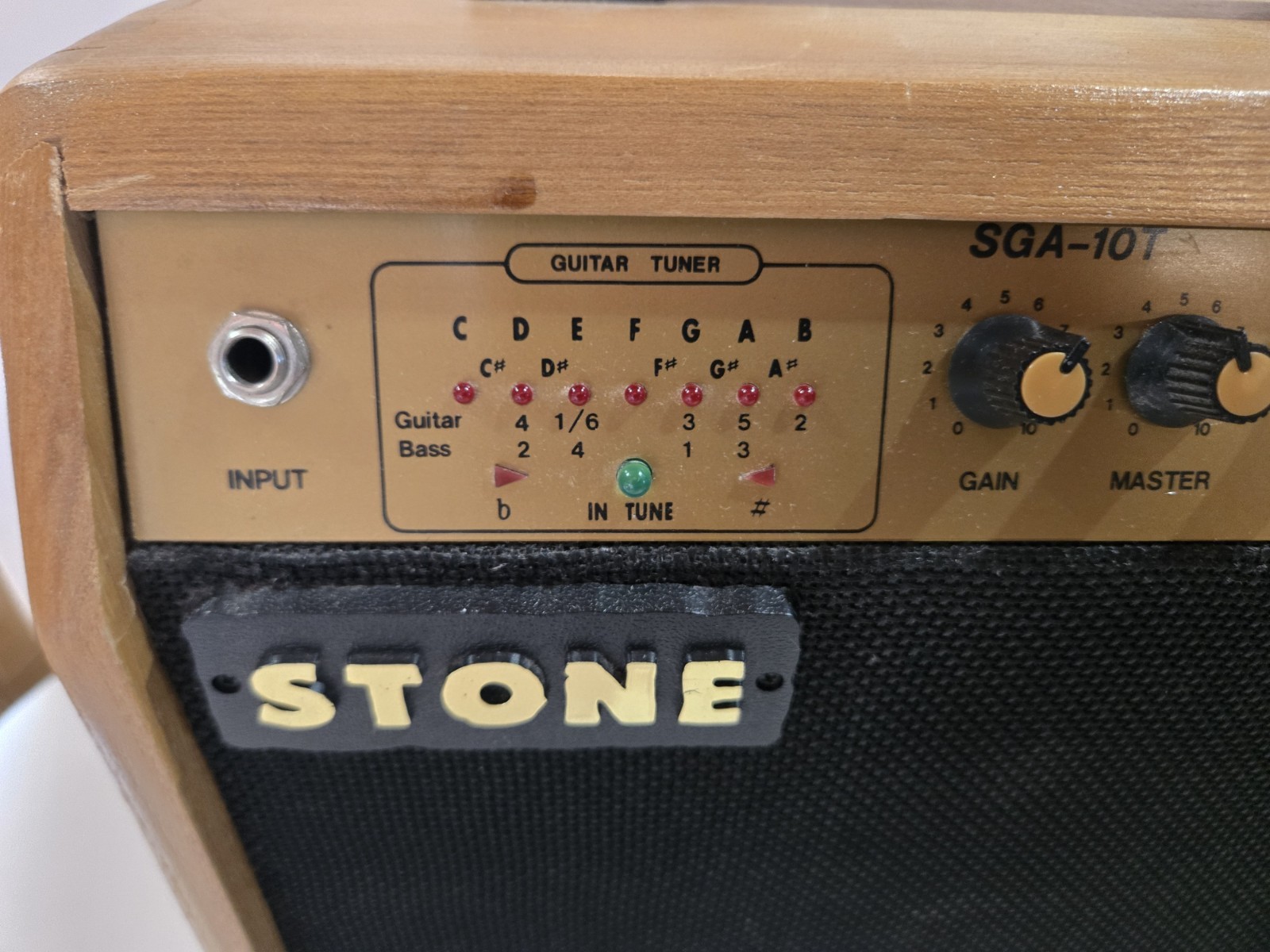 Stone SGA-10T Amplifier Used Good Condition Tested Works