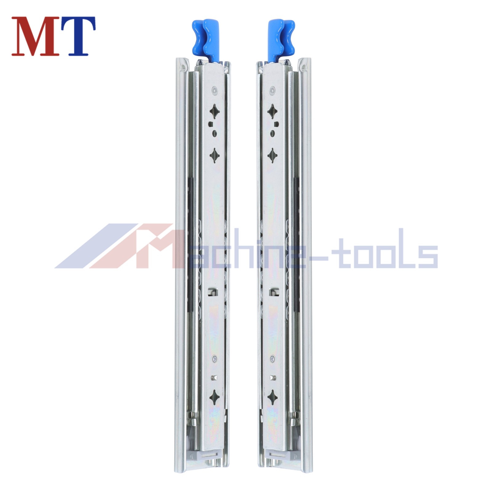 12" Drawer Slides With Locking Mechanism 250lb Full Extension Tool Box