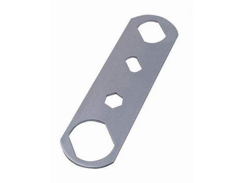 Hornady Die Wrench Tool Silver Multicaliber Stainless Steel - 396490