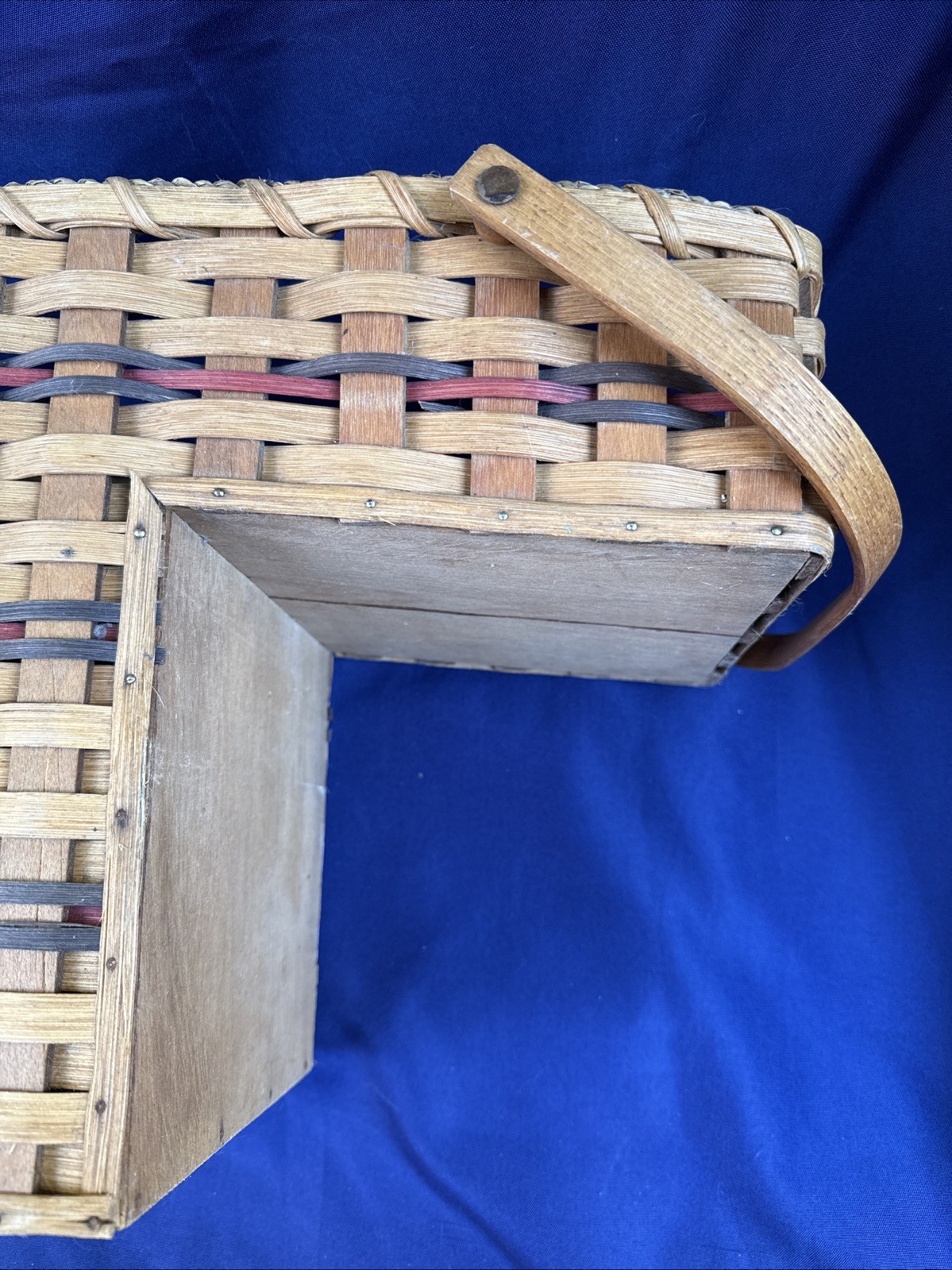 Handmade Woven Step Basket -N&S Baskets | Rustic Craft Decor