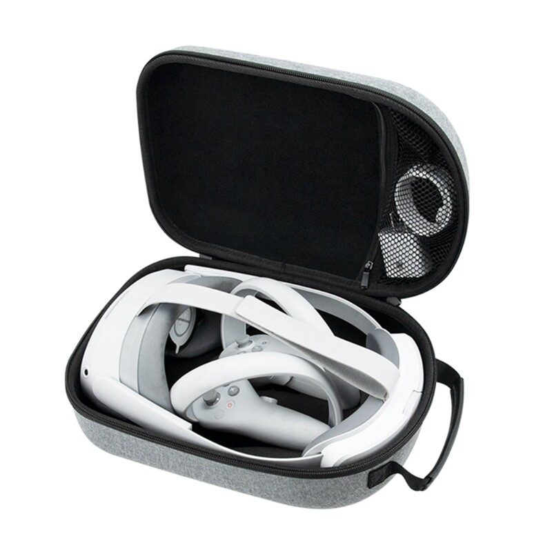 Portable Storage Bag for 4 Headset Shockproof Virtual Reality Accessory