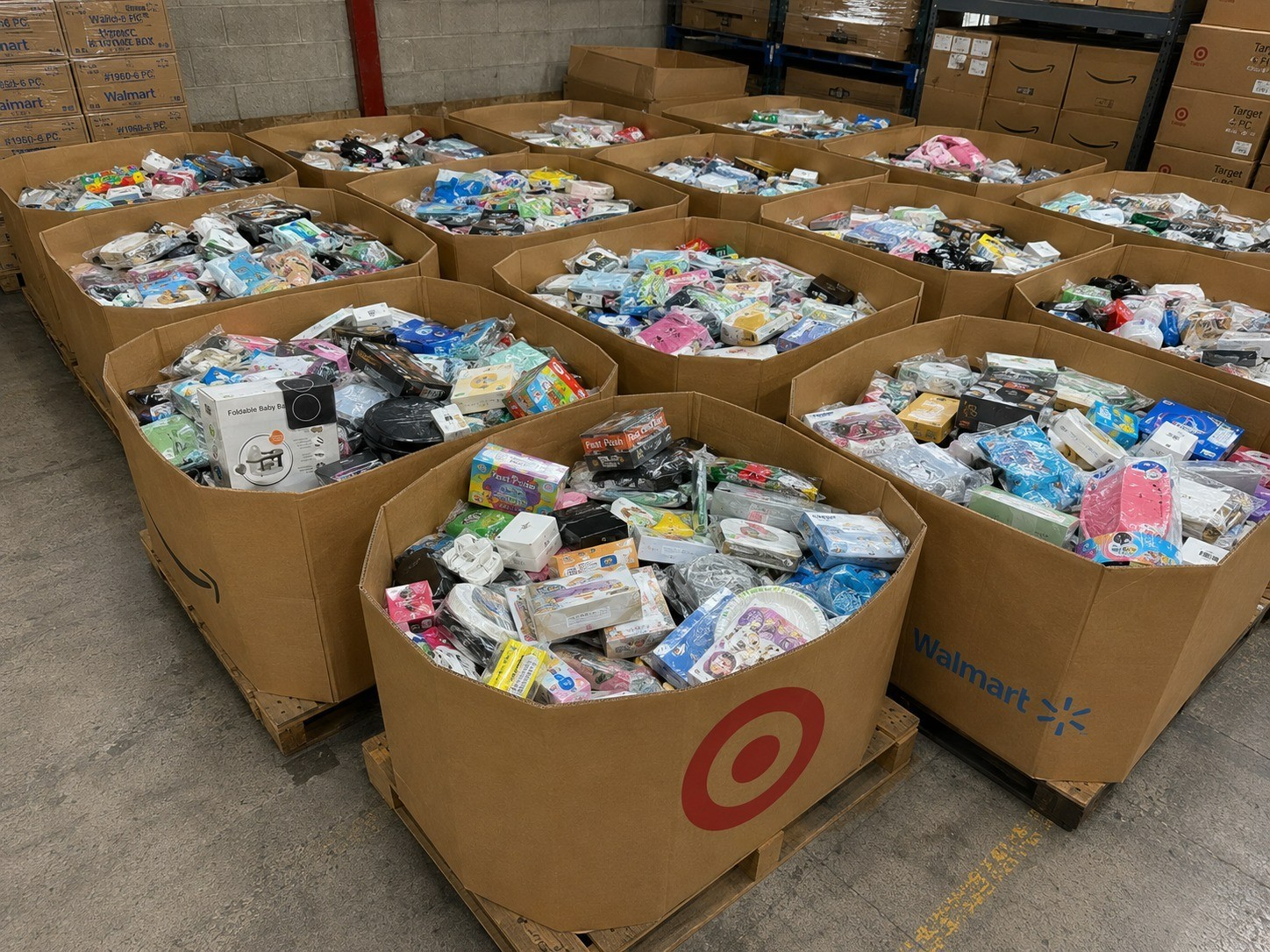 Walmart Closeout Merchandise Box