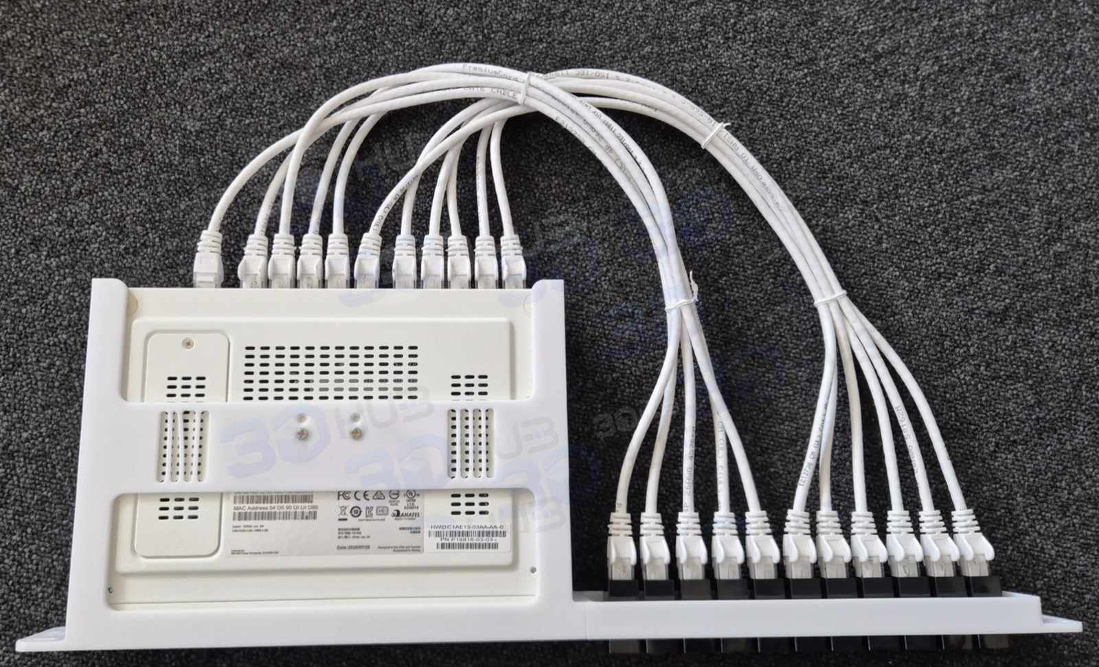 Fortinet Fortigate 70F 70G 71F 71G Rackmount Kit with Keystone Jacks