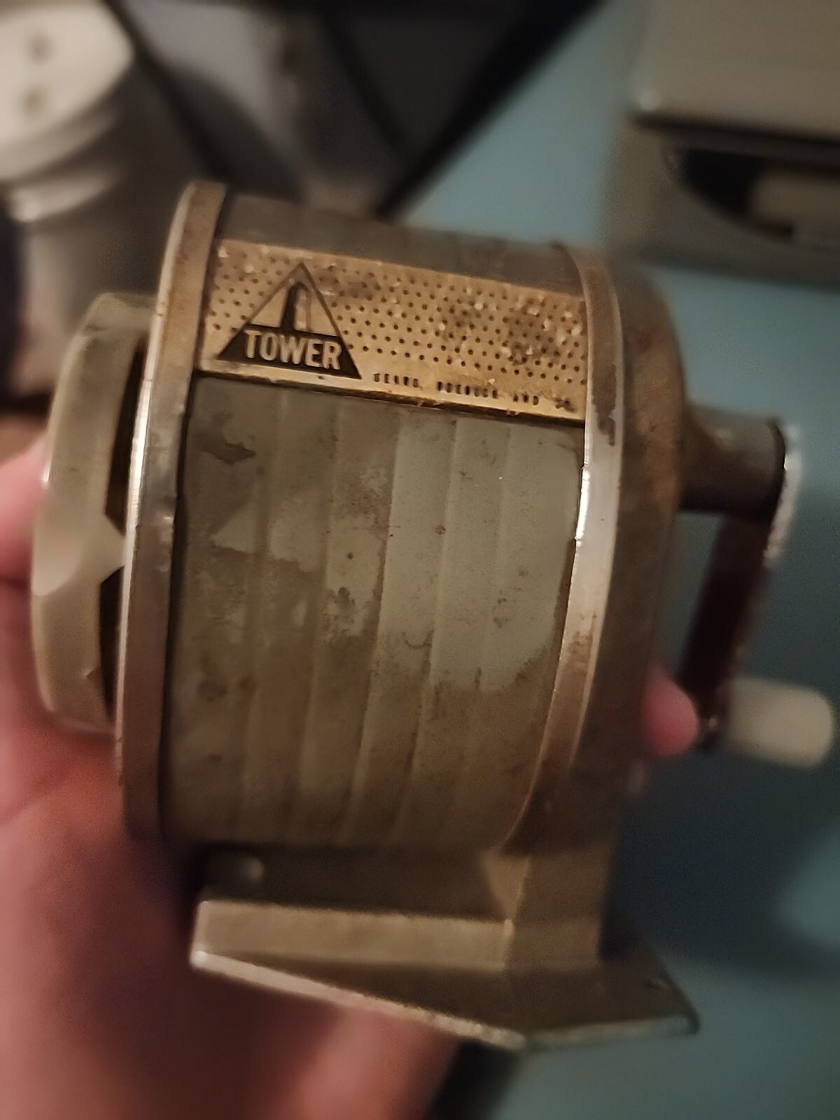 Tower Vintage Pencil Sharpener Working Desk Wall Mount