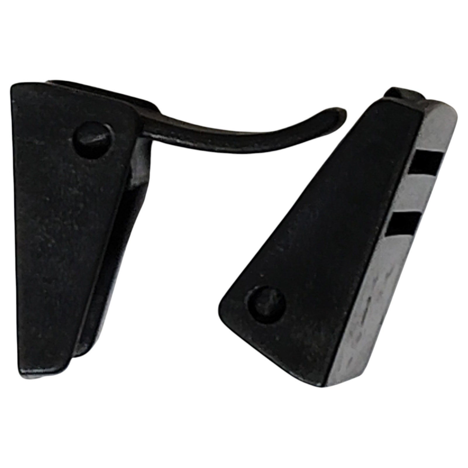 8pk Black Plastic Cam Buckles – 1" Webbing Clips, Lightweight Strap Fasteners