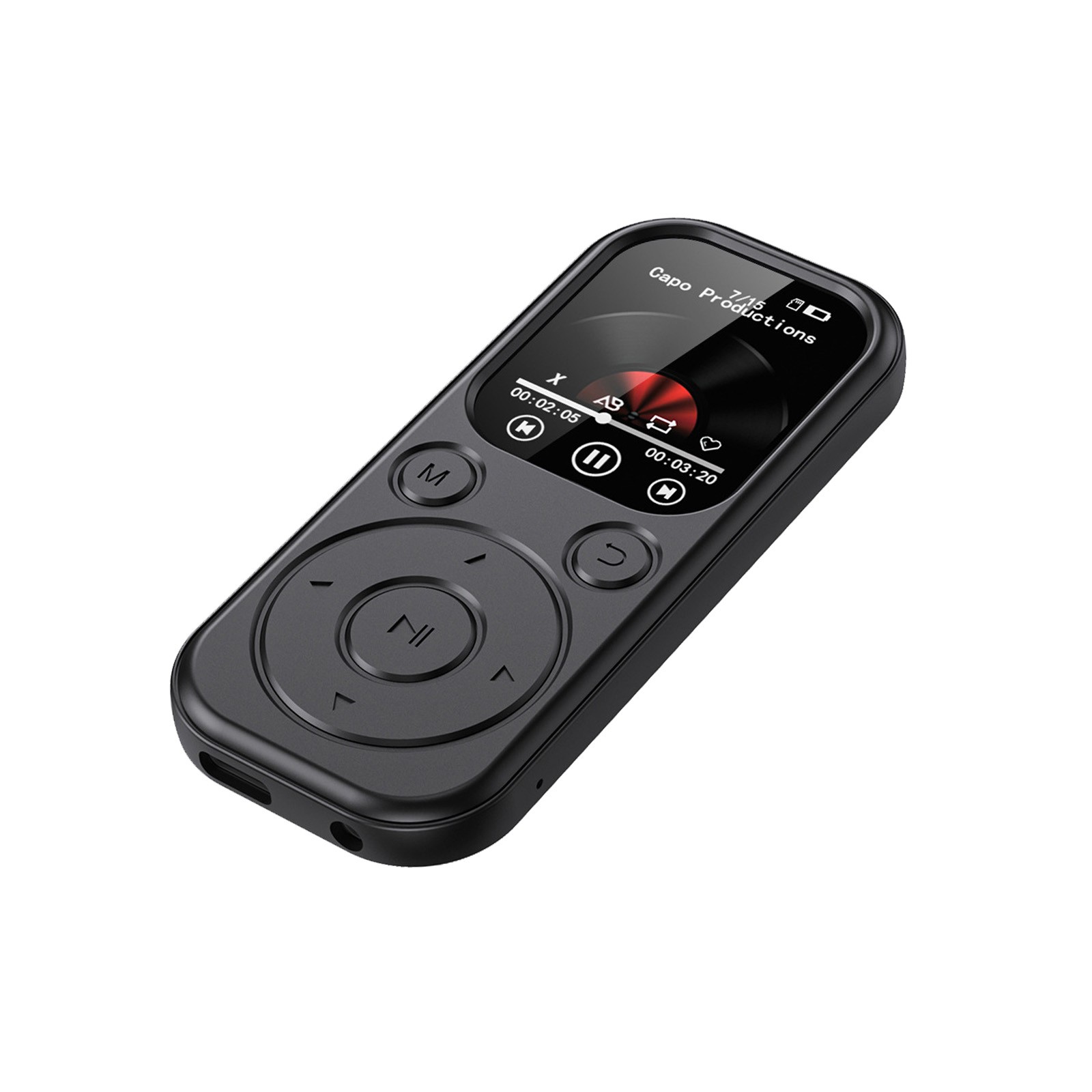 Bluetooth 5.4 HiFi MP3 Player MP4 Media FM Radio Audio Recorder Music Portable4l
