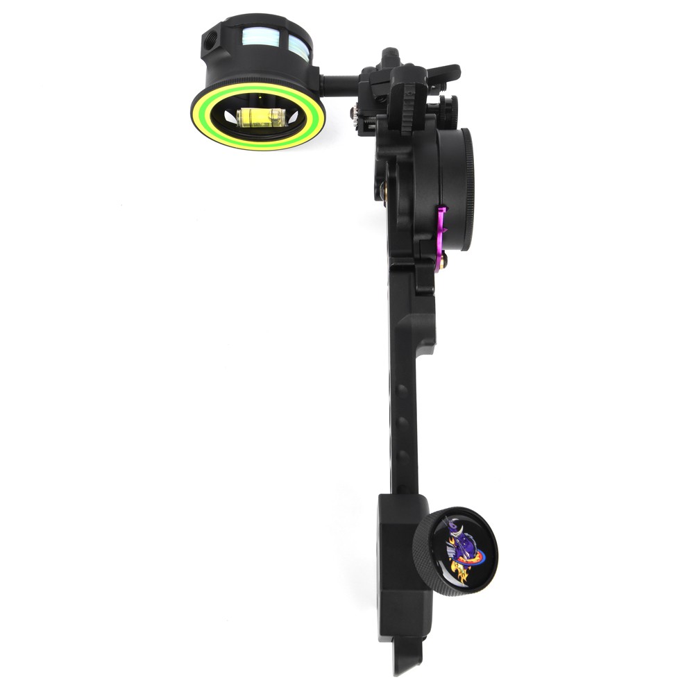 Compound Bow 2 Pin Sight Pointer Adaptor 0.019" Micro Adjust Archery Bow Hunting