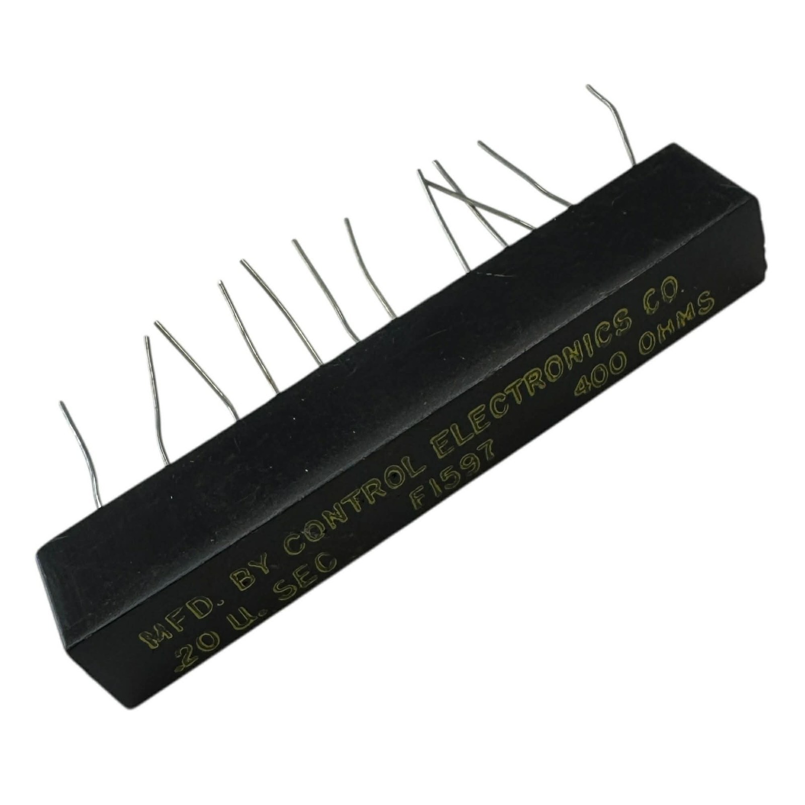 F1597 Control Electronics Delay Line .20 uSec 400Ohms