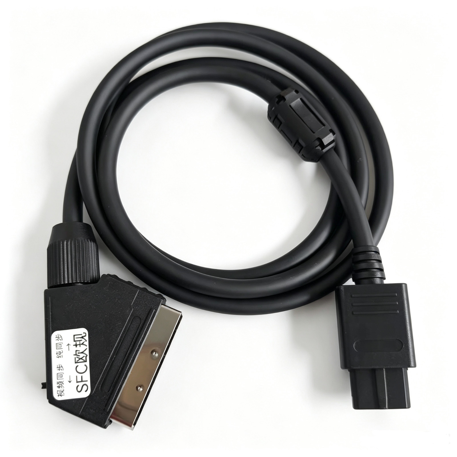 NTSC NES SFC/SNES/NGC Super SCART RGB AV Audio Video Cable, EU Standard