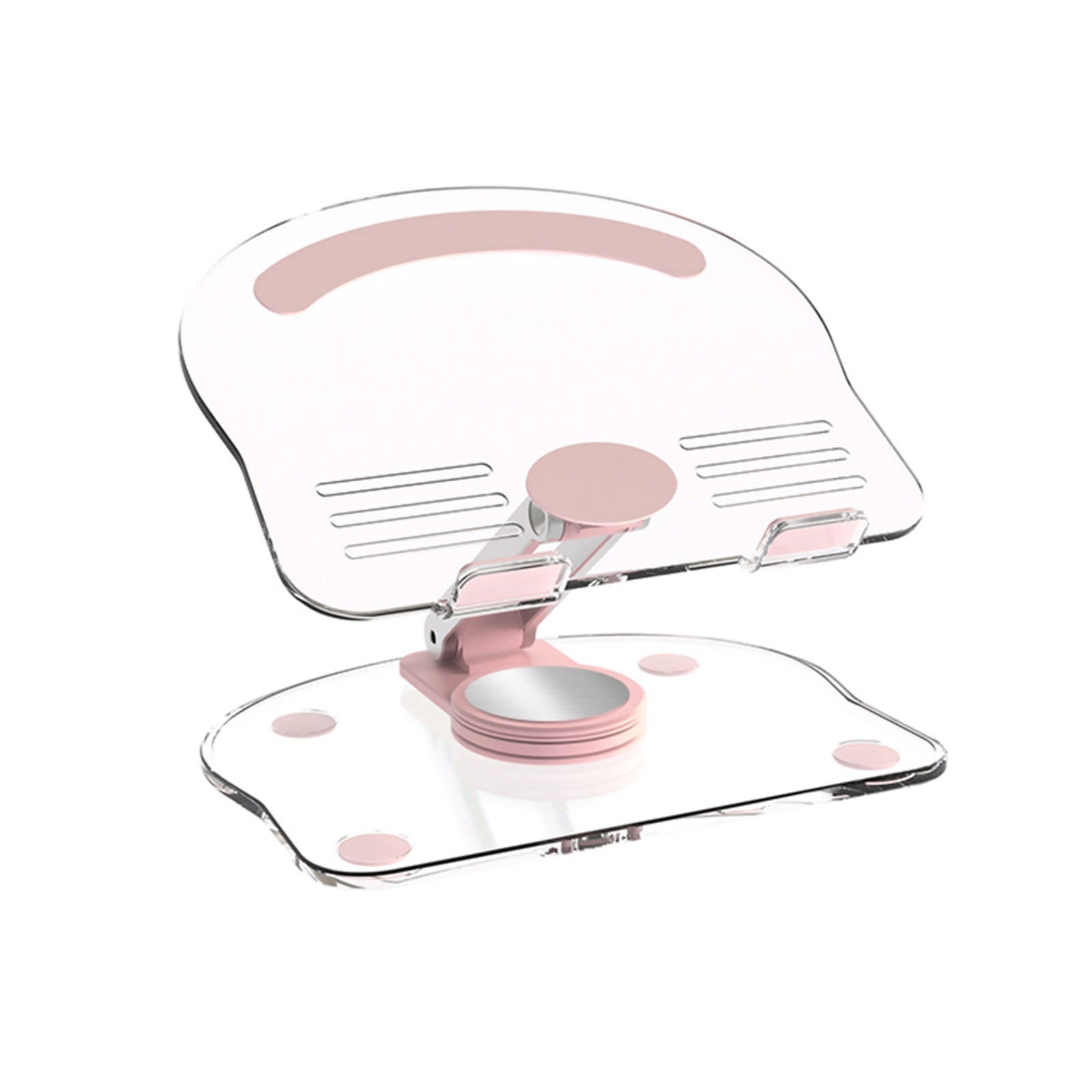 Acrylic Tablet Stand For iPhone iPad Tablet Holder 360° Adjustable Bracket