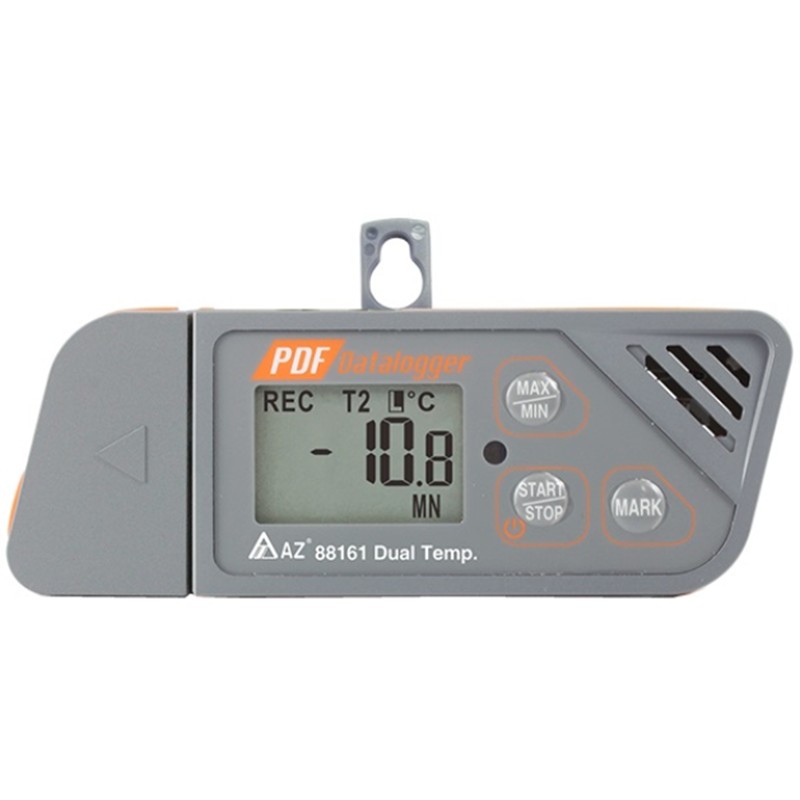 AZ88161 Dual Temperature USB Data logging Device/Temp Recorder