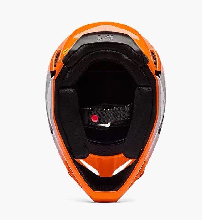 Fox Racing V1 Shield Helmet Fluorescent Orange 36385-824
