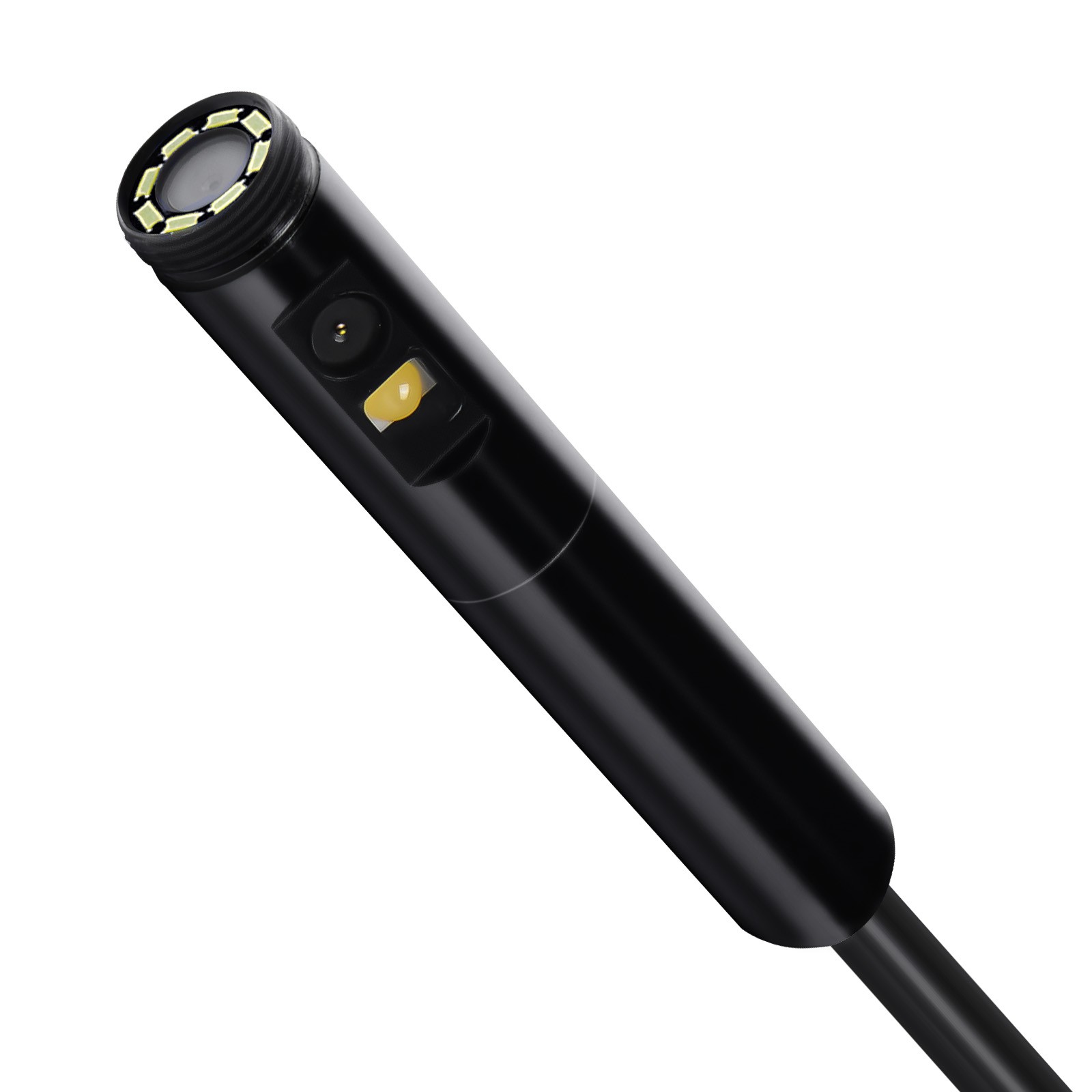 Dual Lens Borescope Endoscope Camera for Android IOS & 16.4FT Snake Cable