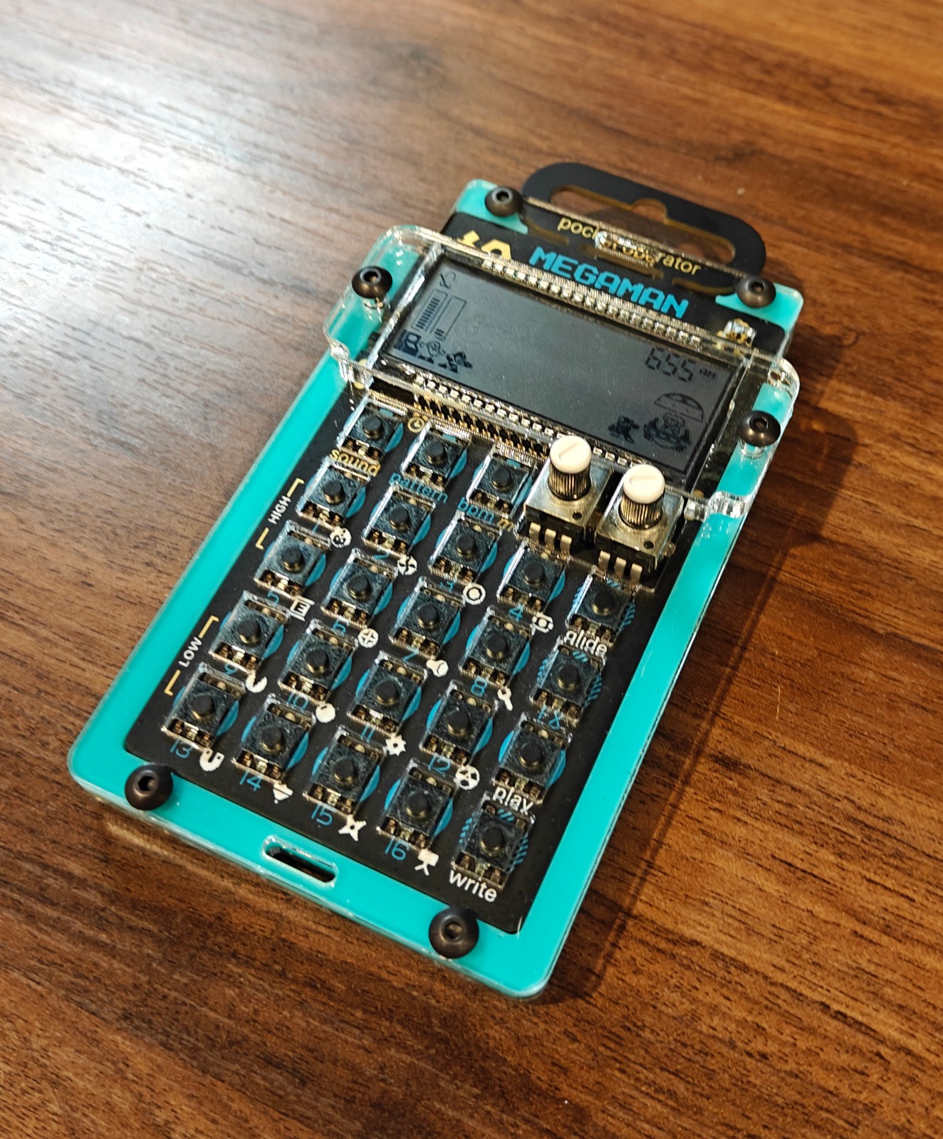 Teenage Engineering Pocket Operator PO-128 Mega Man