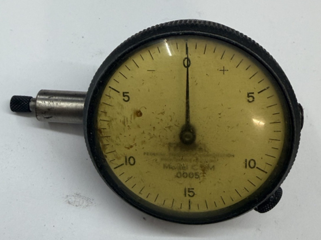Vintage Federal Model C5M .0005 dial test indicator