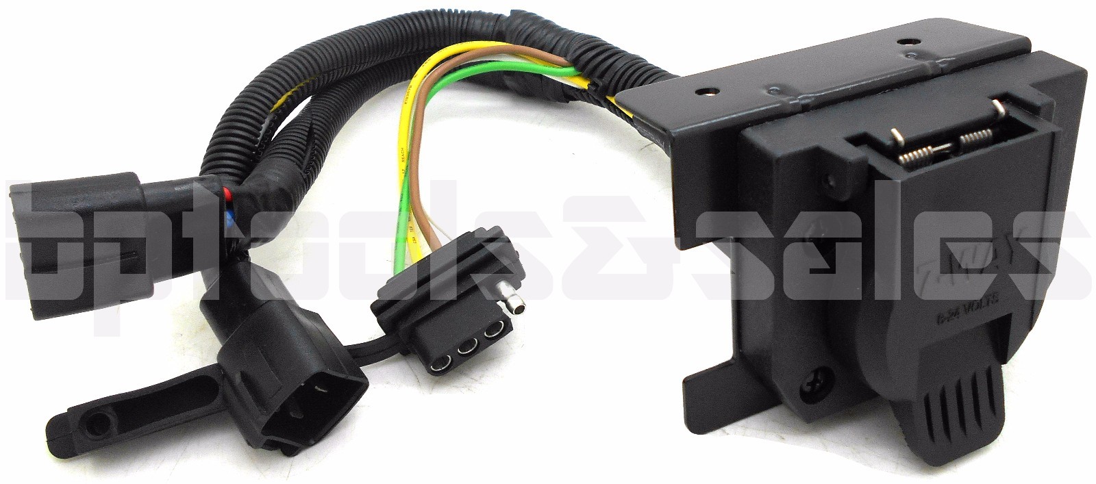 Multi Tow Adapter Plug 7 WAY / 4 POLE Trailer Connector Replacement Multi Style