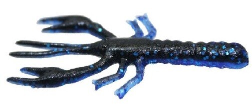 Zoom Lil' Critter Craw 3" - Black Sapphire