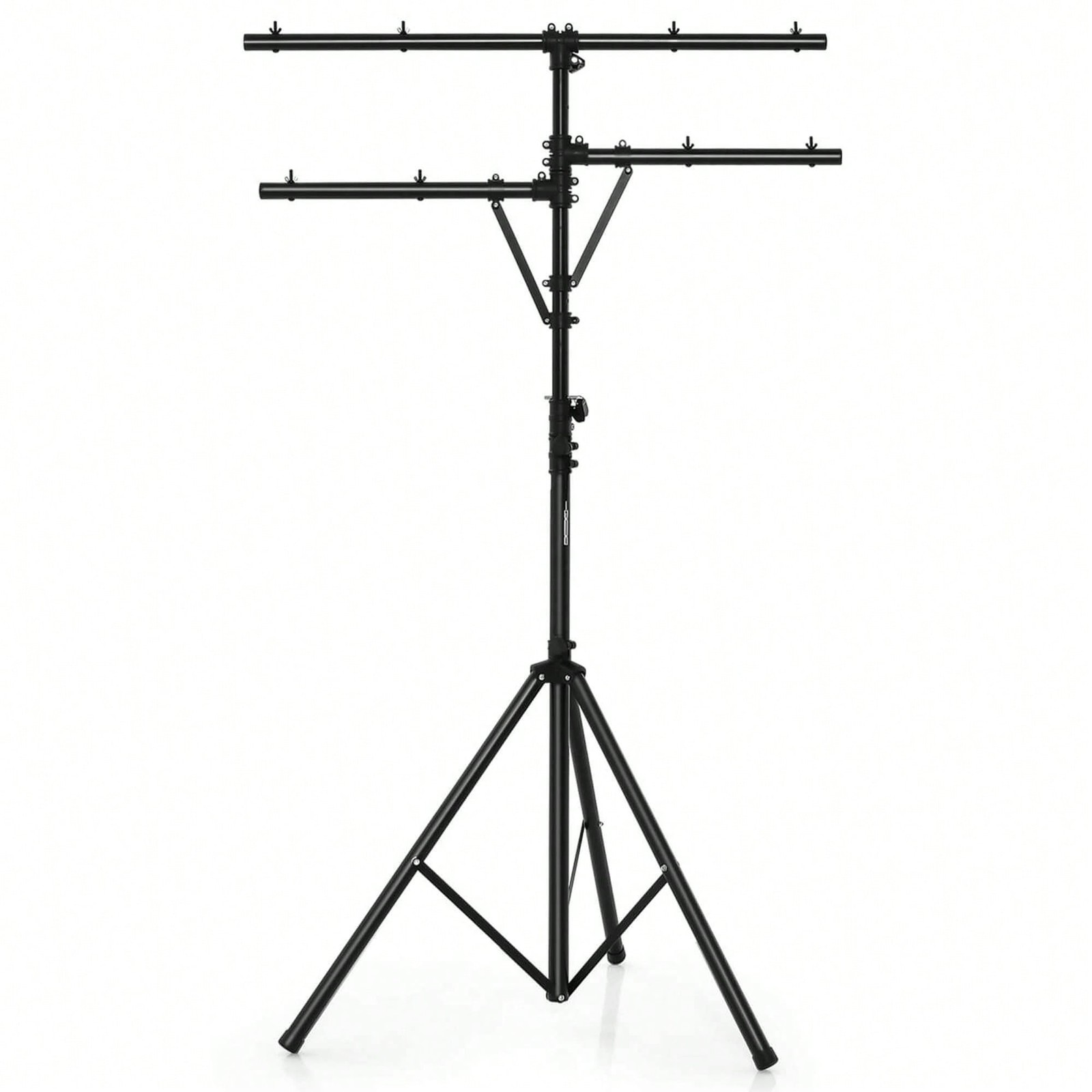 Audio Lighting Tripod Stand 6.1-11.5FT Height Heavy Duty 100LBS Load Capacity