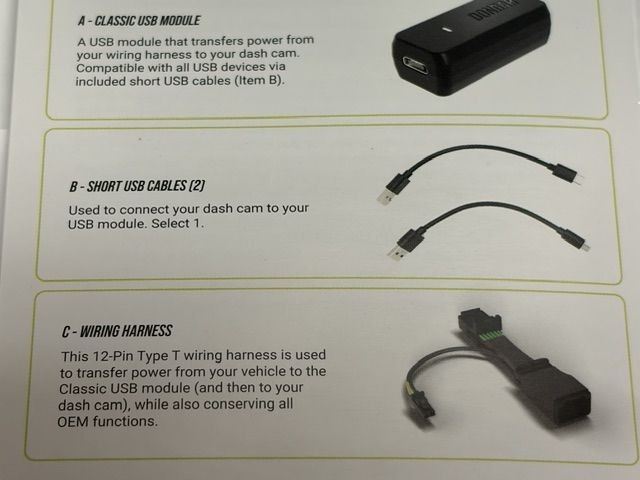 DONGAR Dashcam adaptor DCA-12T TOYOTA/LEXUS