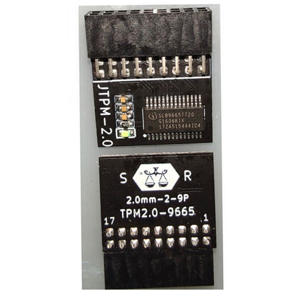 TPM TPM2.0 Module for ASRock TPM Security Module (18-1 Pin) Windows 11 Module