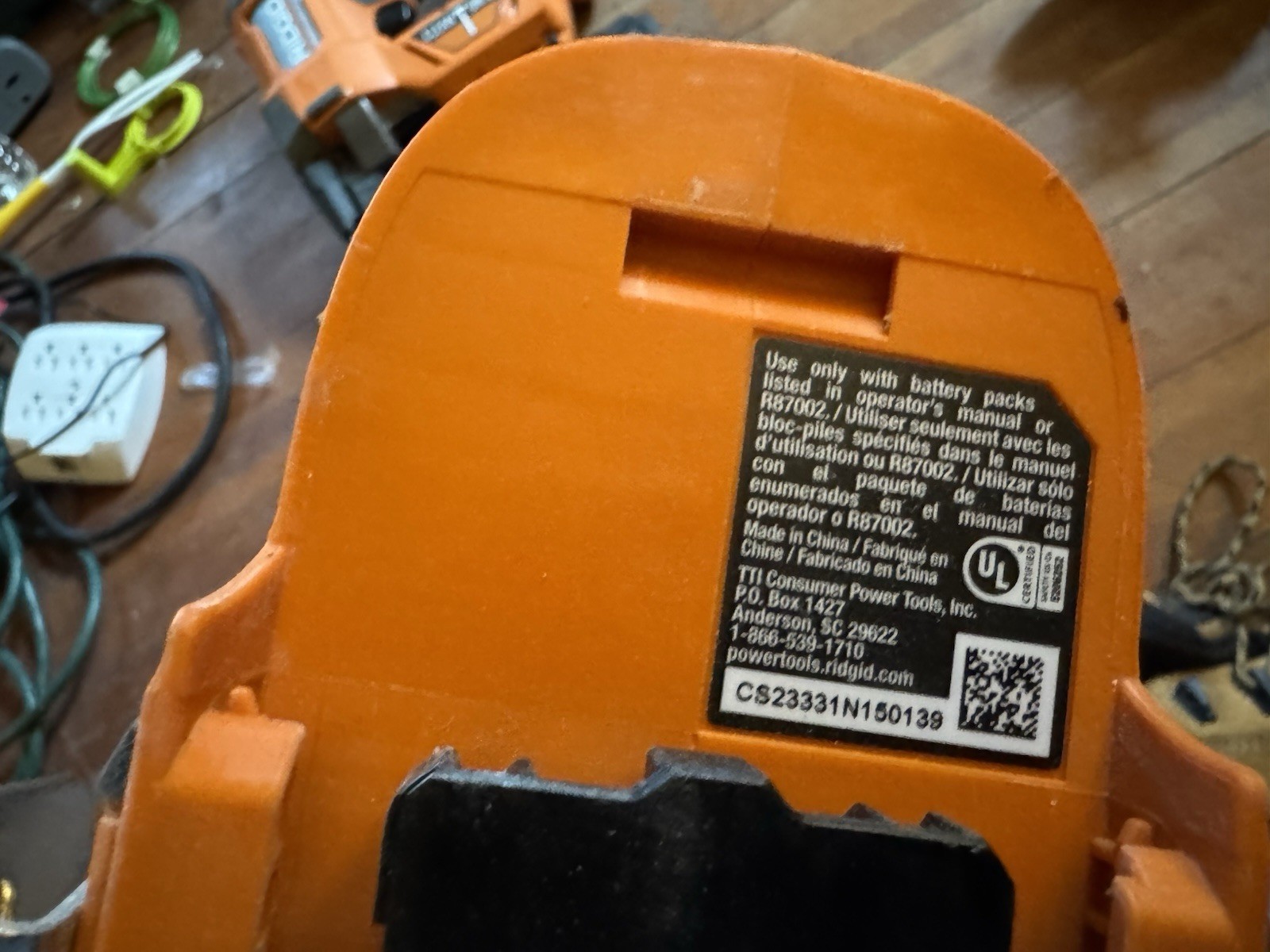 ridgid power tools and batteries