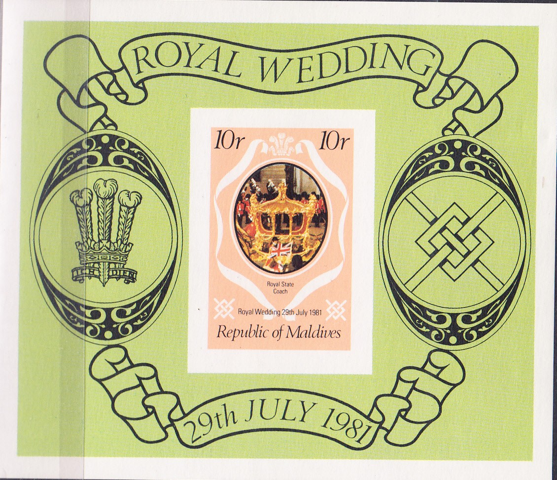 W MALDIVES 0909v PRINCE CHARLES ROYAL WEDDING