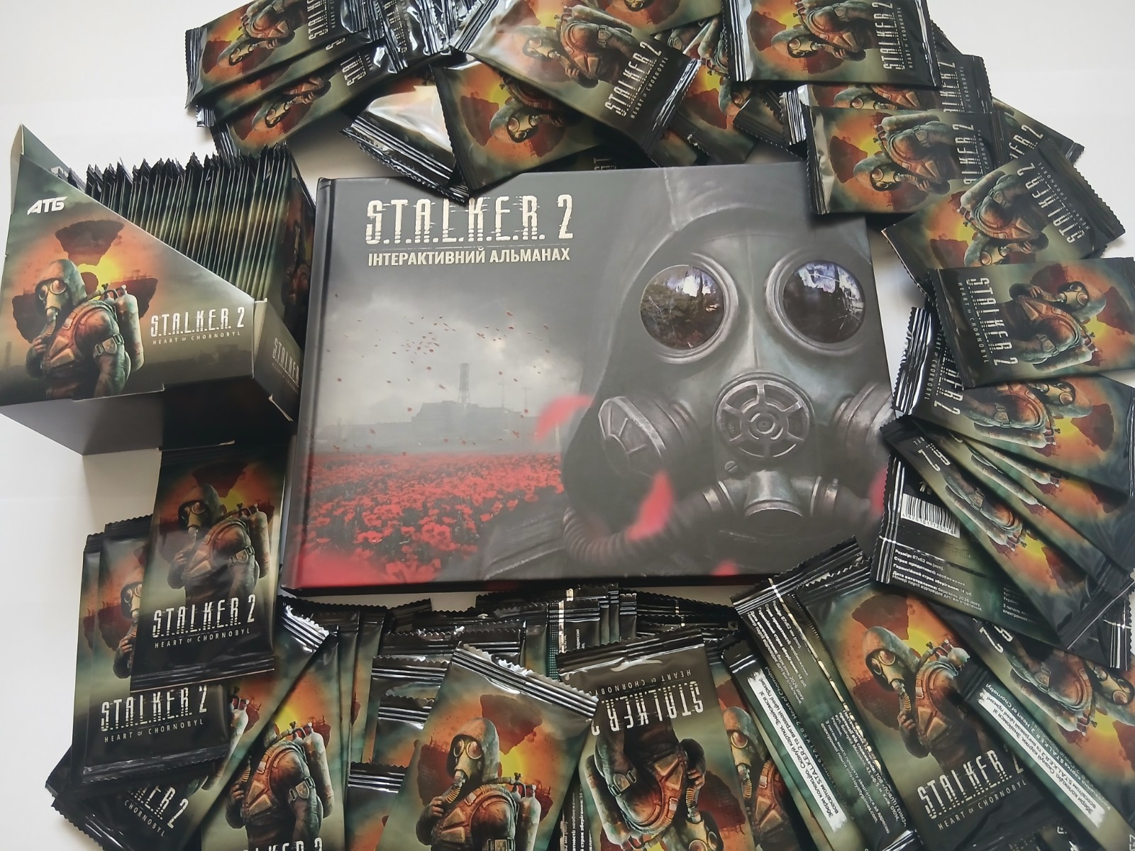 Official cards album art book +50 cards Stalker 2 S.T.A.L.K.E.R 2 Chernobyl