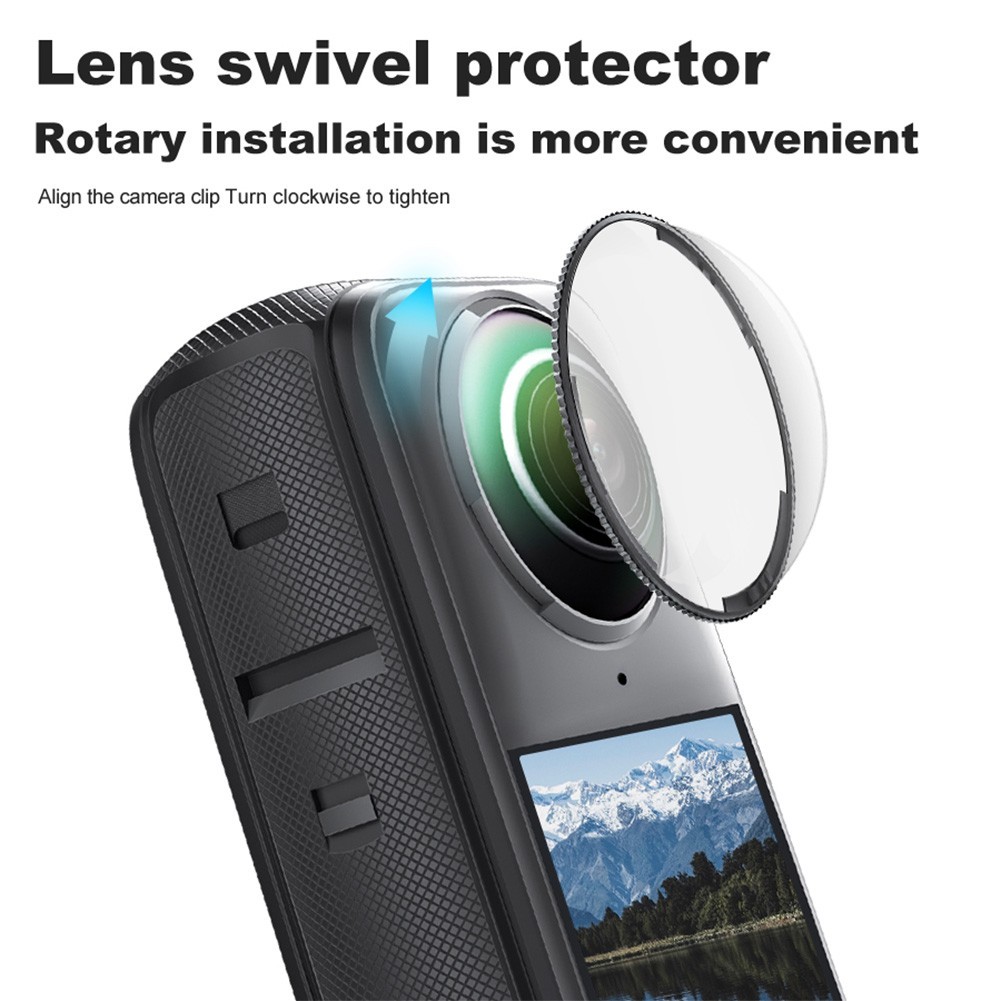 For Insta 360 X5 Camera Accessory Kit With Silicone Case And Lens Covers