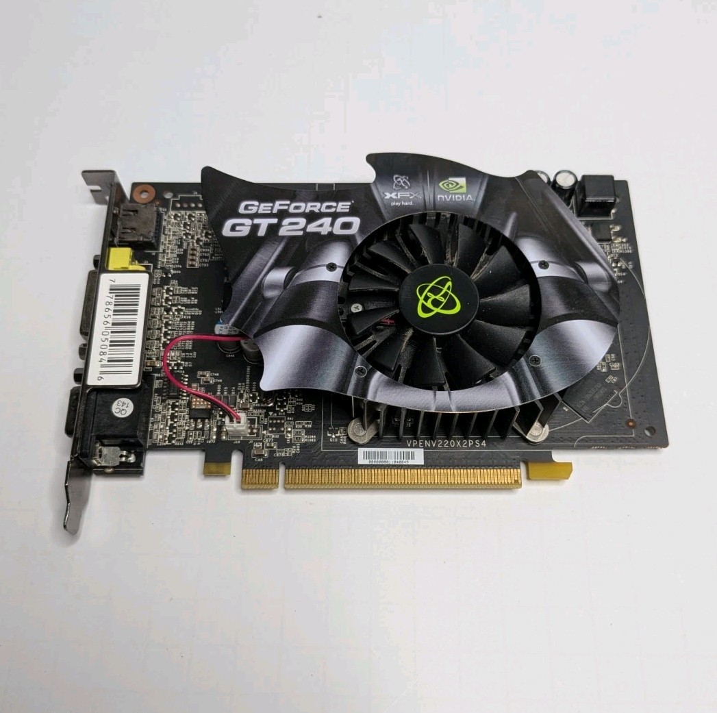XFX GEFORCE GT 240 with 512MB GT-240X-YA video card ZZ5-3(5)
