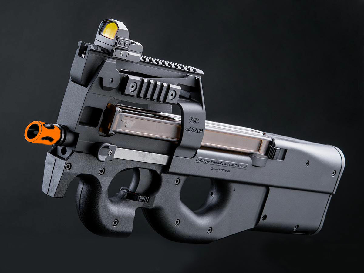 EMG / Krytac / Cybergun FN Herstal P90 Airsoft AEG SMG Rifle 400 FPS Black NEW
