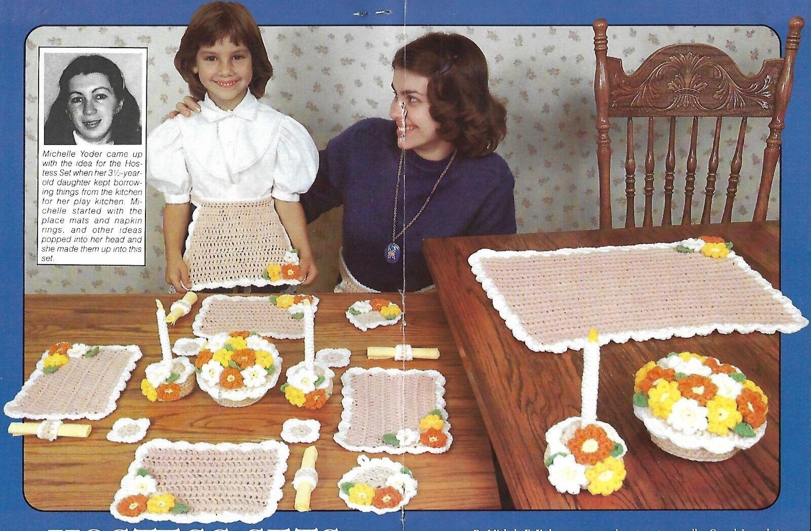 Hostess Set for Mommy & Me Crochet pattern instructions