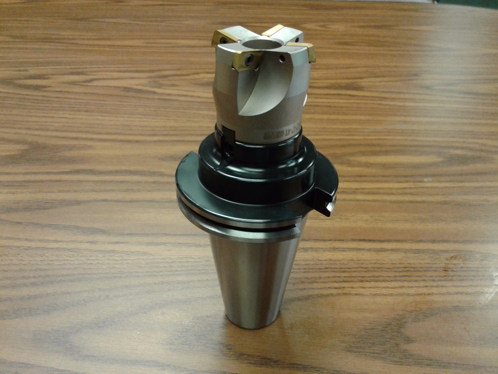 2" 75 degree indexable face shell mill cutter, CAT50 arbor, APKT #506-75AP-20