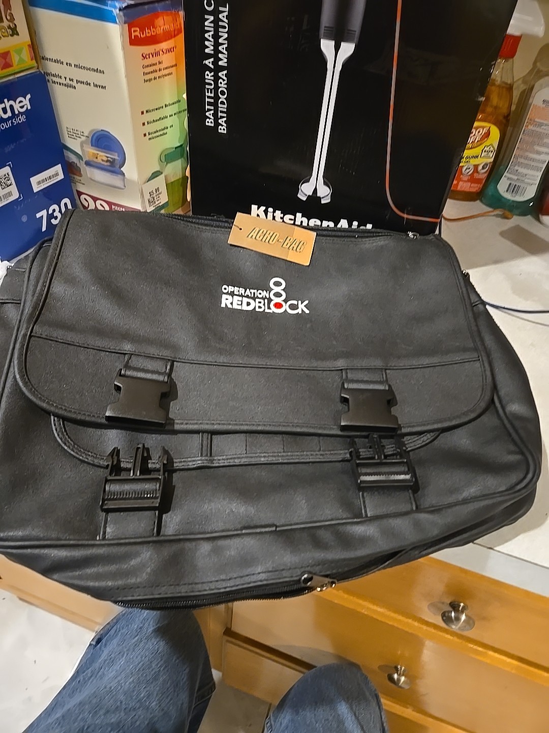 redblock ACRO BAG HANDY SOFT, computer bag briefcase SHOULDER STRAP ( NEW )