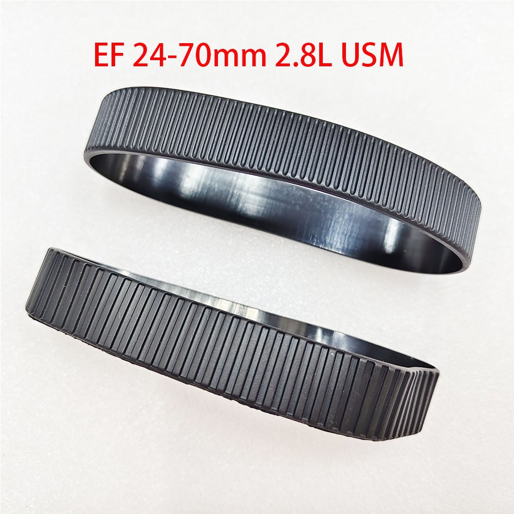 For Canon 24-70mm F/2.8L USM Focus + Zoom Rubber Ring YB2-3547-000 YB2-3548-000