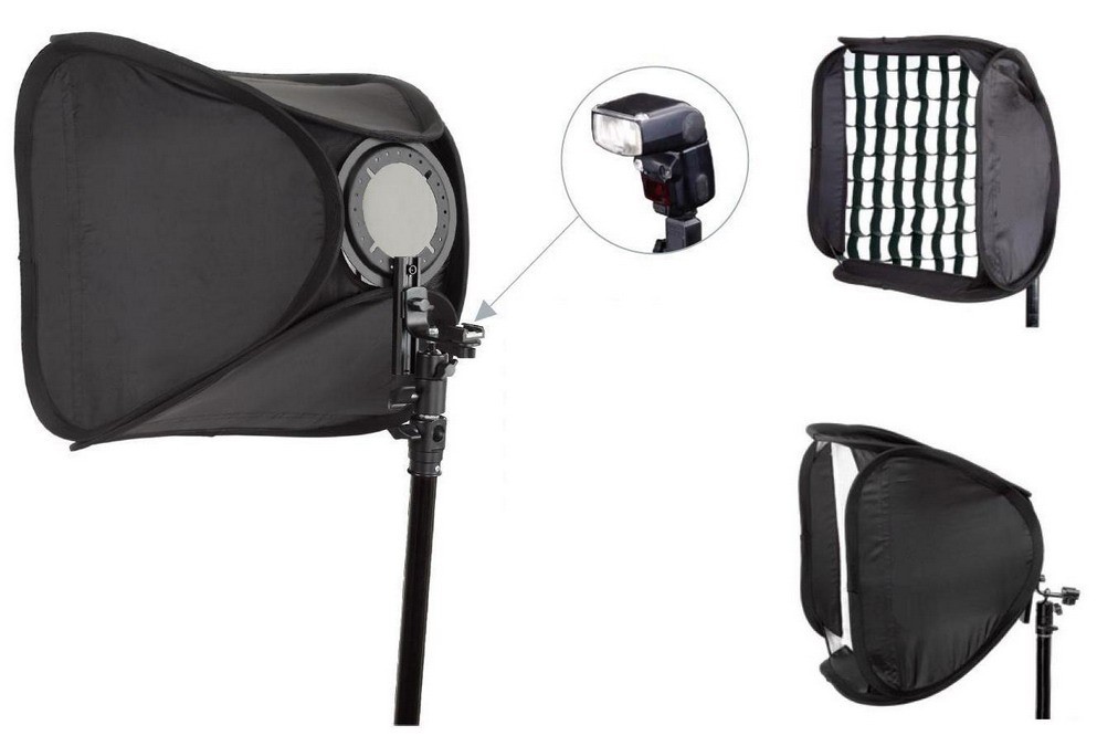 24" Easy Softbox f PENTAX Flash AF 360 FGZ 540FGZ 200FG METZ 48AF-1 SIGMA EF 610