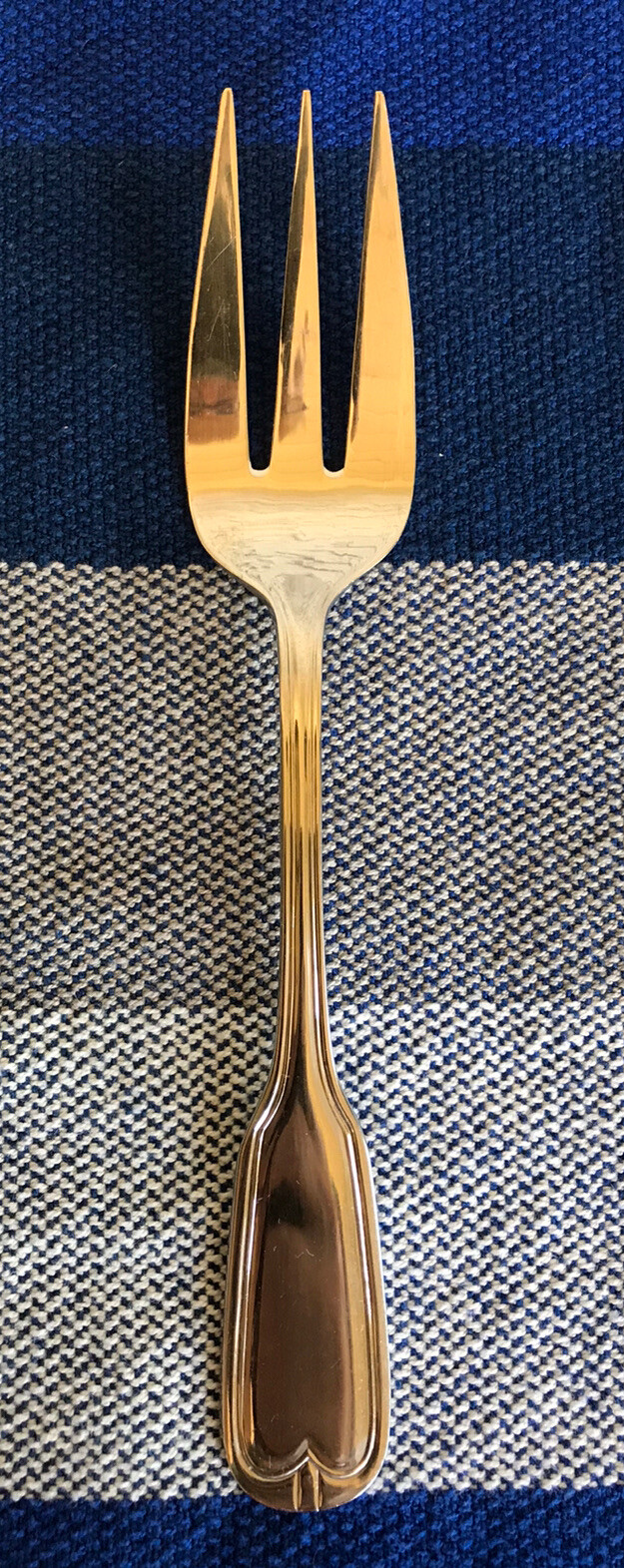 Vtg Towle 18/10 Hotel Stainless Cold Meat Fork 8-5/8in L China