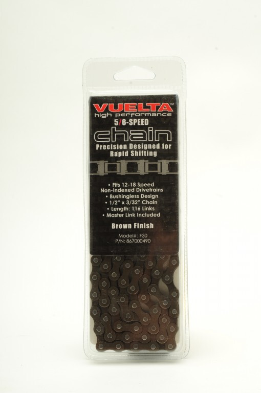 Vuelta Chain 5/6 Speed 7.7 mm Brown 116L