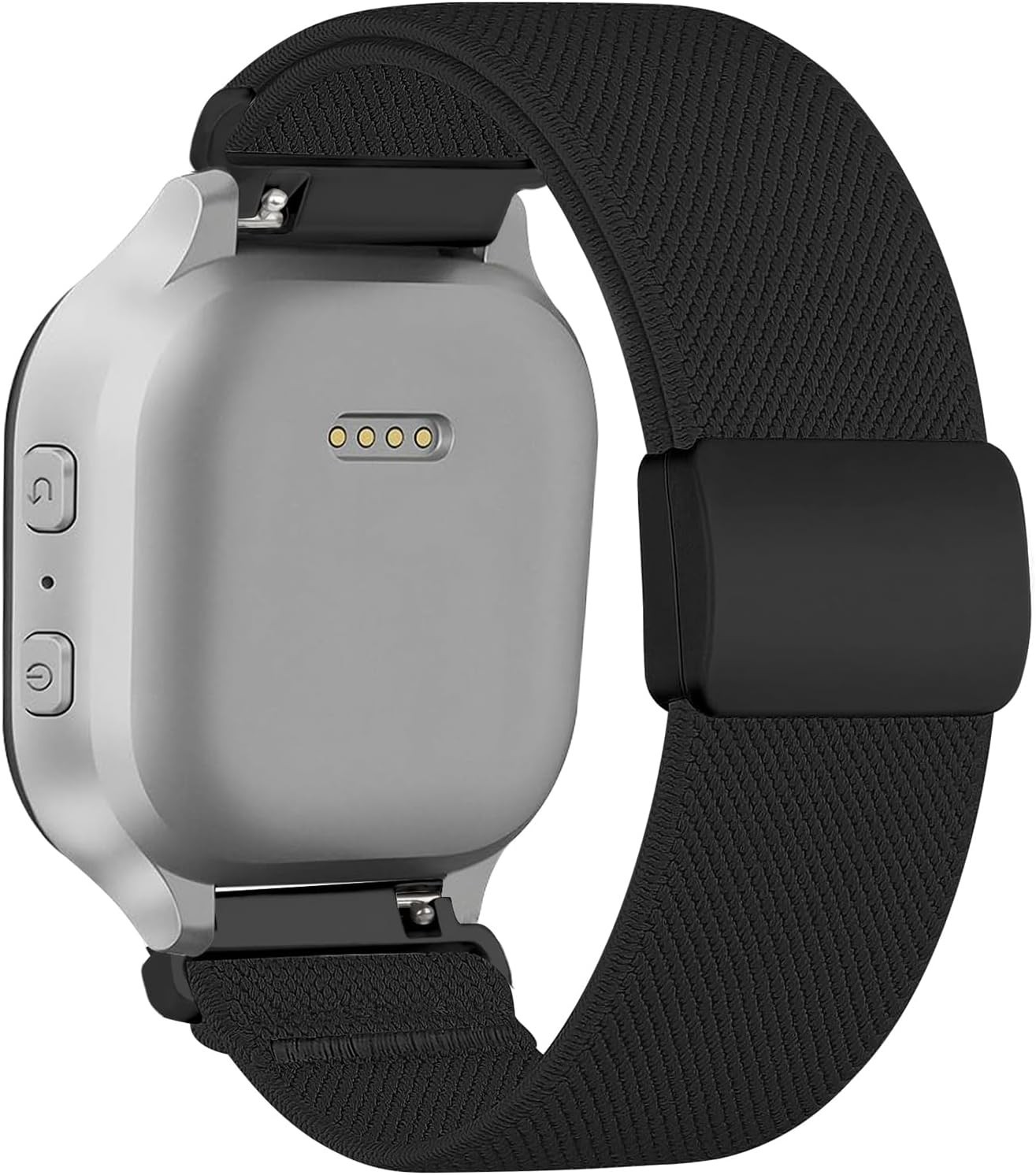 Stretchy Bands for Gizmo Watch Band for Kids Compatible with Gizmo Watch Black