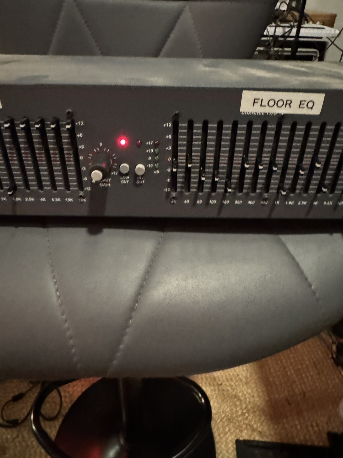 DOD SR 830 Q Dual 15 Band 2 Channel Stereo EQ Graphic Equalizer Processor