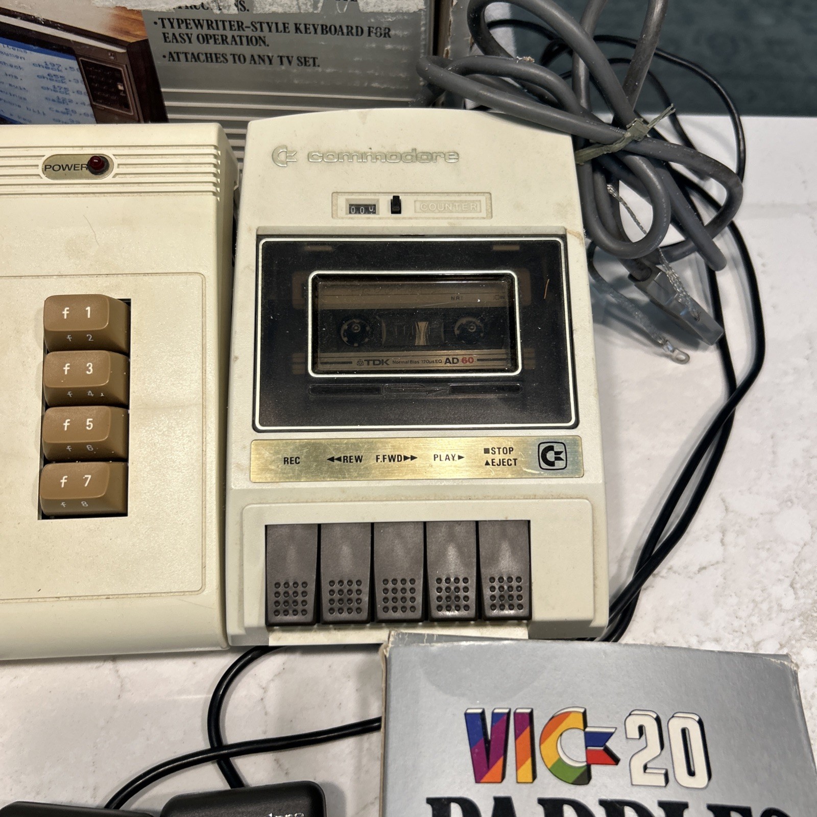 Commodore Vic-20 Computer- turns on-Untested