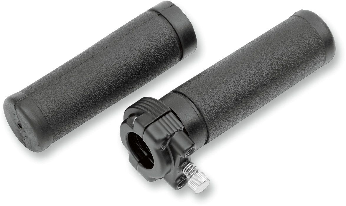 Drag Specialties Dual Cable Throttle Assembly Black 0632-0545 Harley