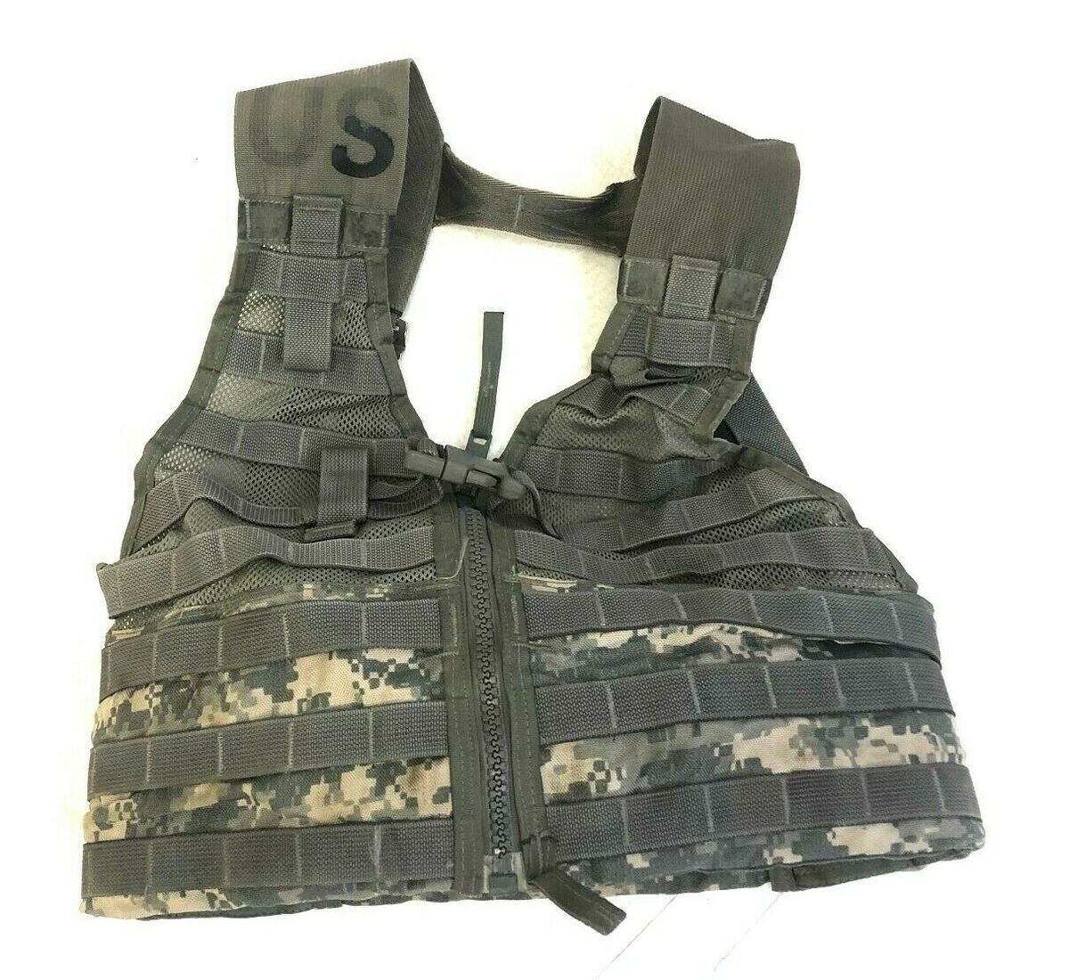 USGI Army Fighting Load Carrier Vest Molle FLC LBV Tactical ACU UCP EXCELLENT