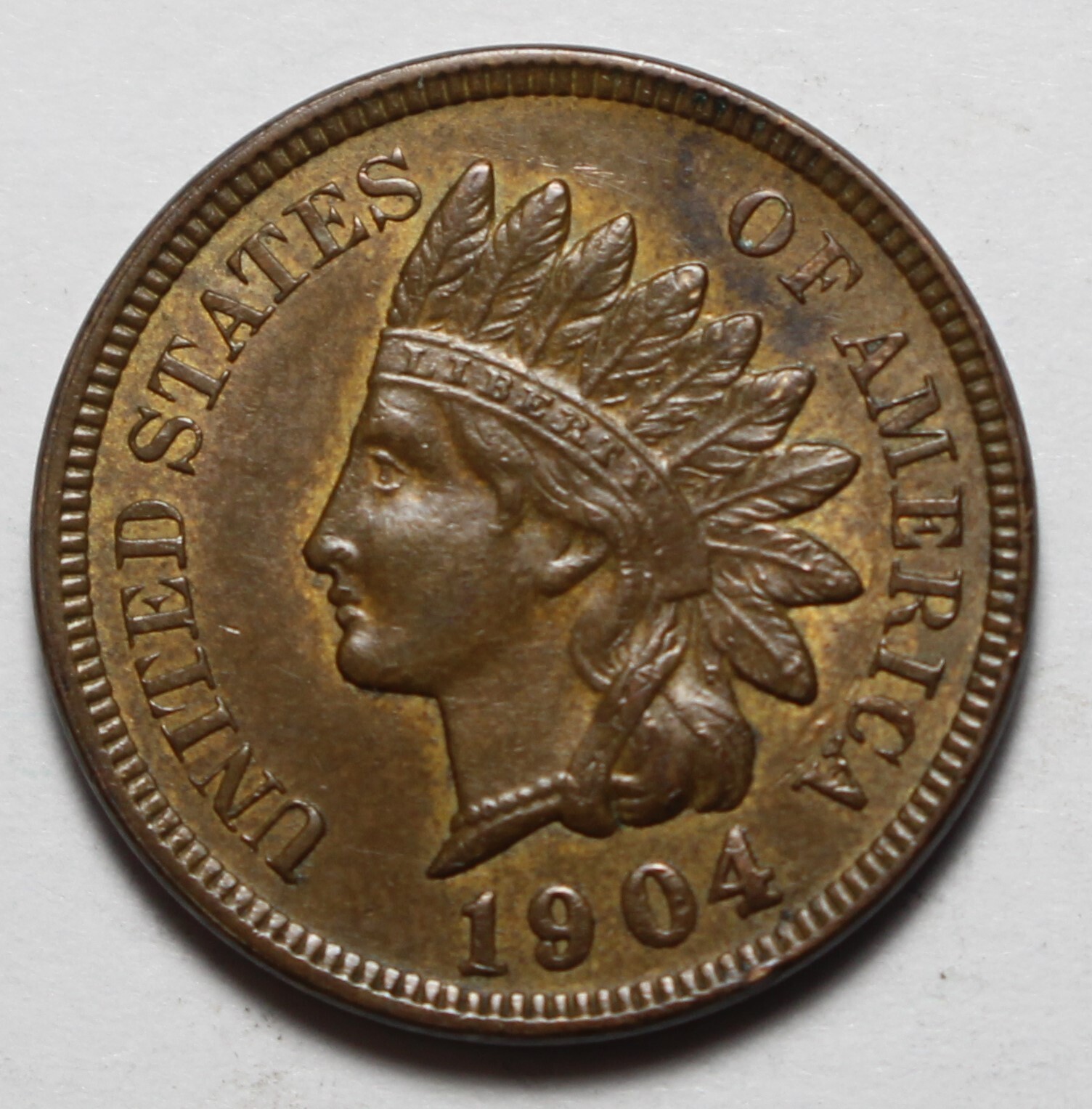 1904 Indian Head Cent HU62