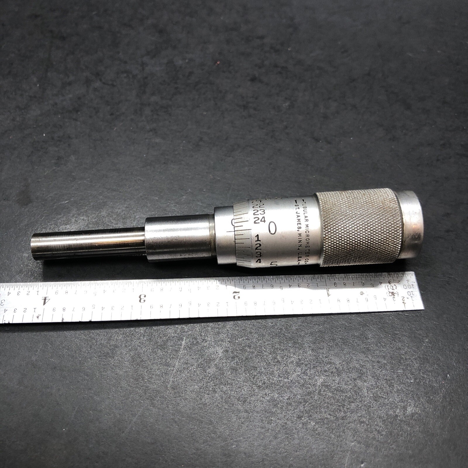 Tubular Micrometer Co. Micrometer Head A