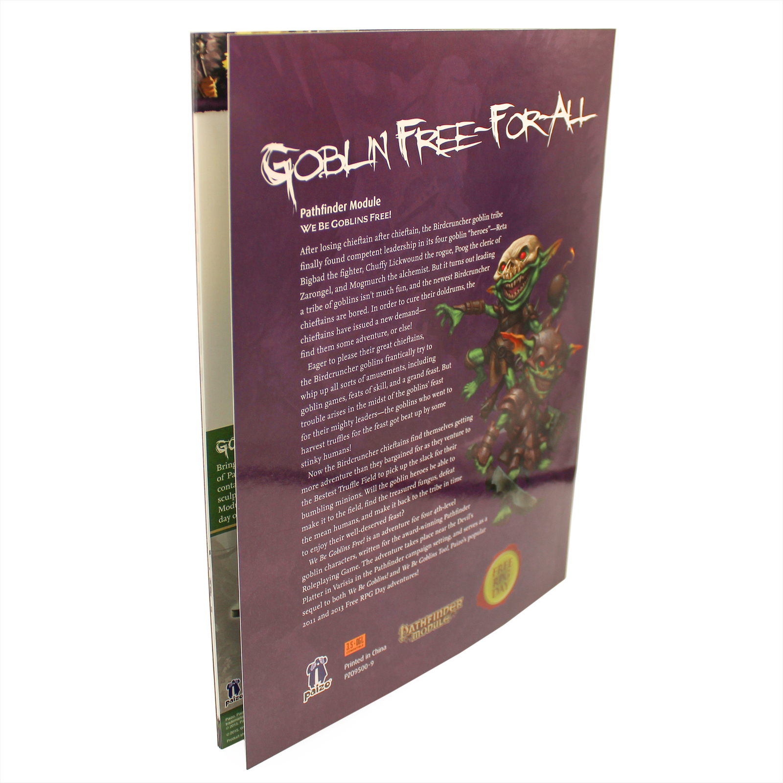 Pathfinder (RPG) Module: We Be Goblins Free!