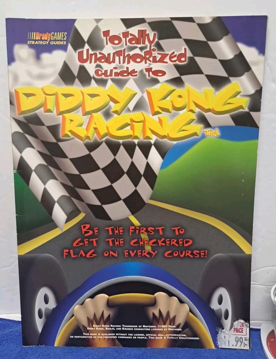 Diddy Kong Racing Strategy Guide Nintendo