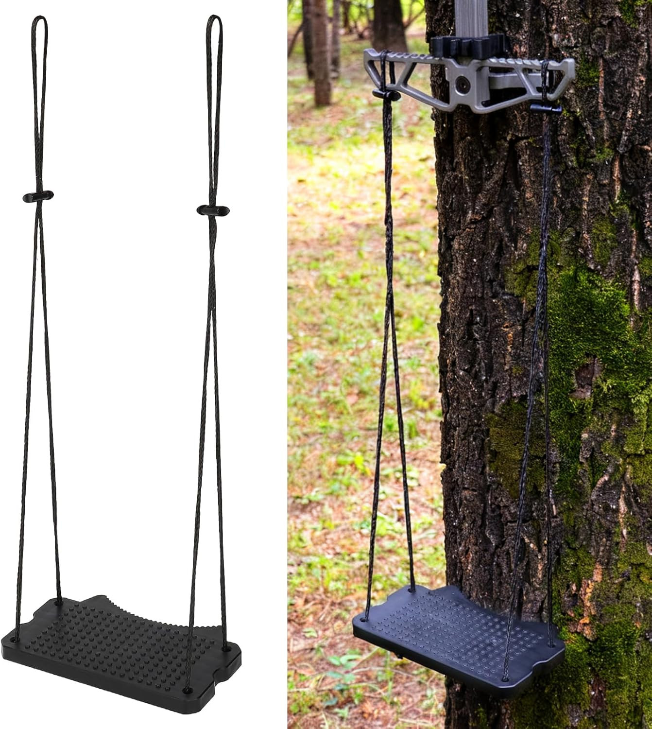 Climbing Stick Aider for Hunting, Daisy Chain Single Step Aider, Lightweight Ro