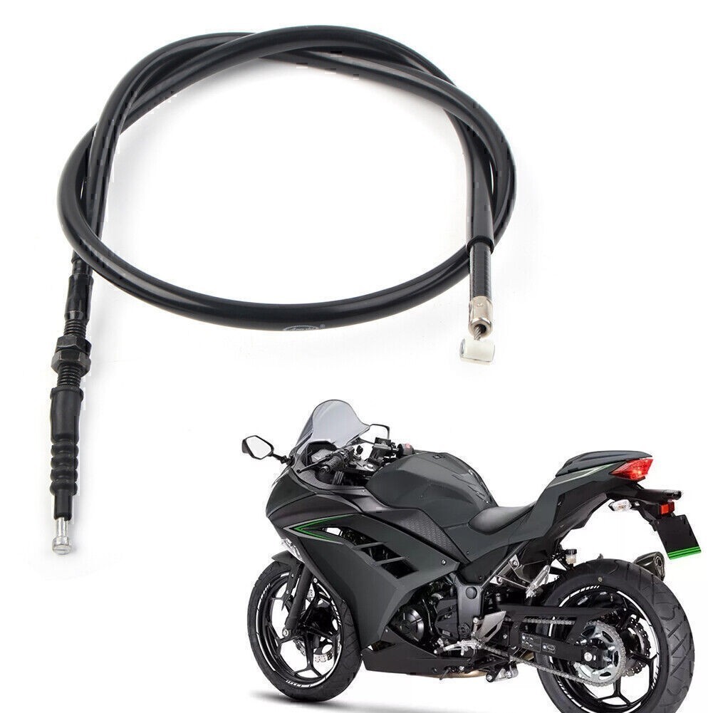 Black Brake Clutch Cable Replacement Fit Kawasaki Ninja300/250 Z300/250 2013-17